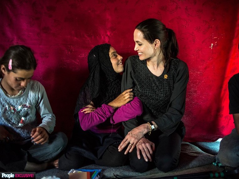 Angelina Jolie Visits Lebanon with her daughter Shiloh